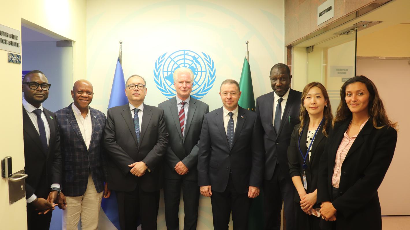 UNOAU meets delegations from Azerbaijan and UN Habitat on World Urban Forum 13 and COP32