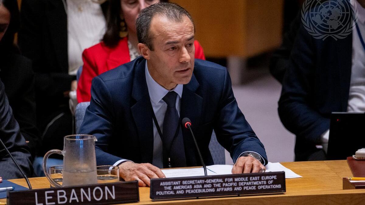 UN Assistant Secretary-General addresses Security Council on situation in Lebanon, 31 March 2026 UN Assistant Secretary-General addresses Security Council on situation in Lebanon, 31 March 2026