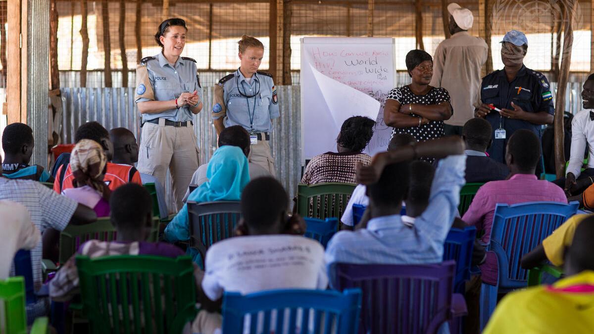 UNMISS Provides Training to Combat Gender-Based Violence