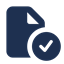file-circle-check-solid-icon