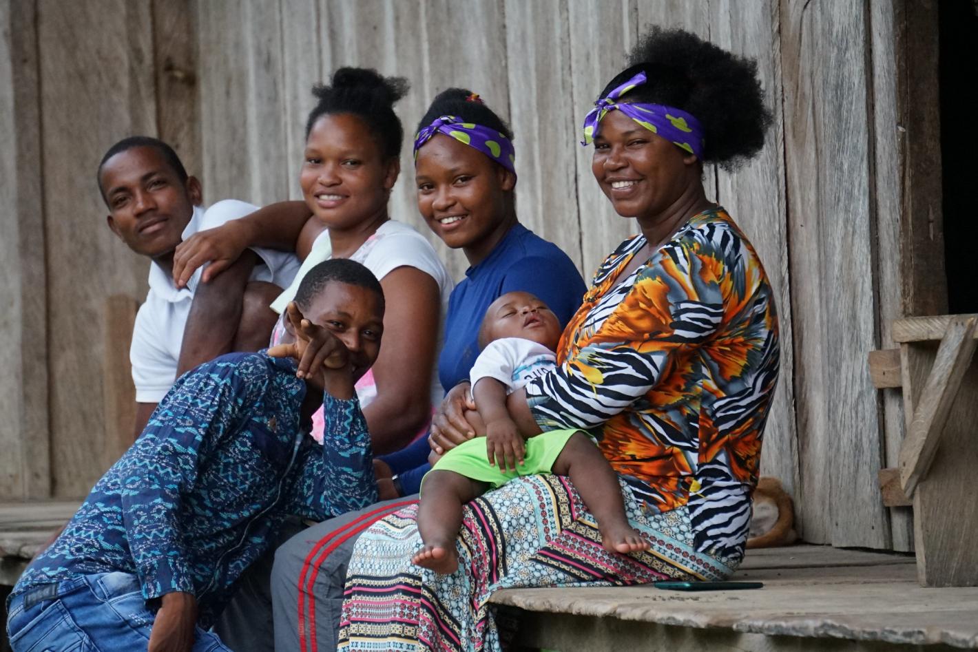 Mujeres afrocolombianas de Mandé, Antioquia