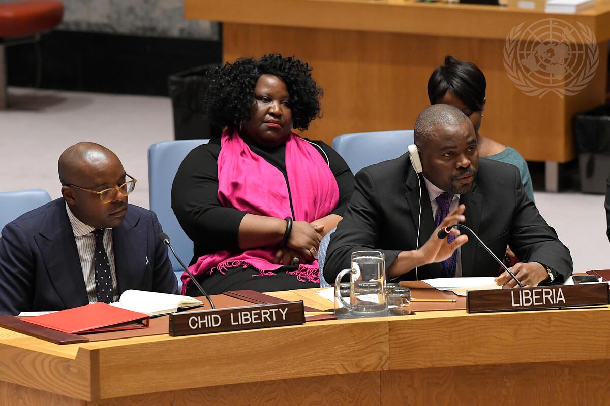 Security Council Considers Final Report on UN Mission in Liberia