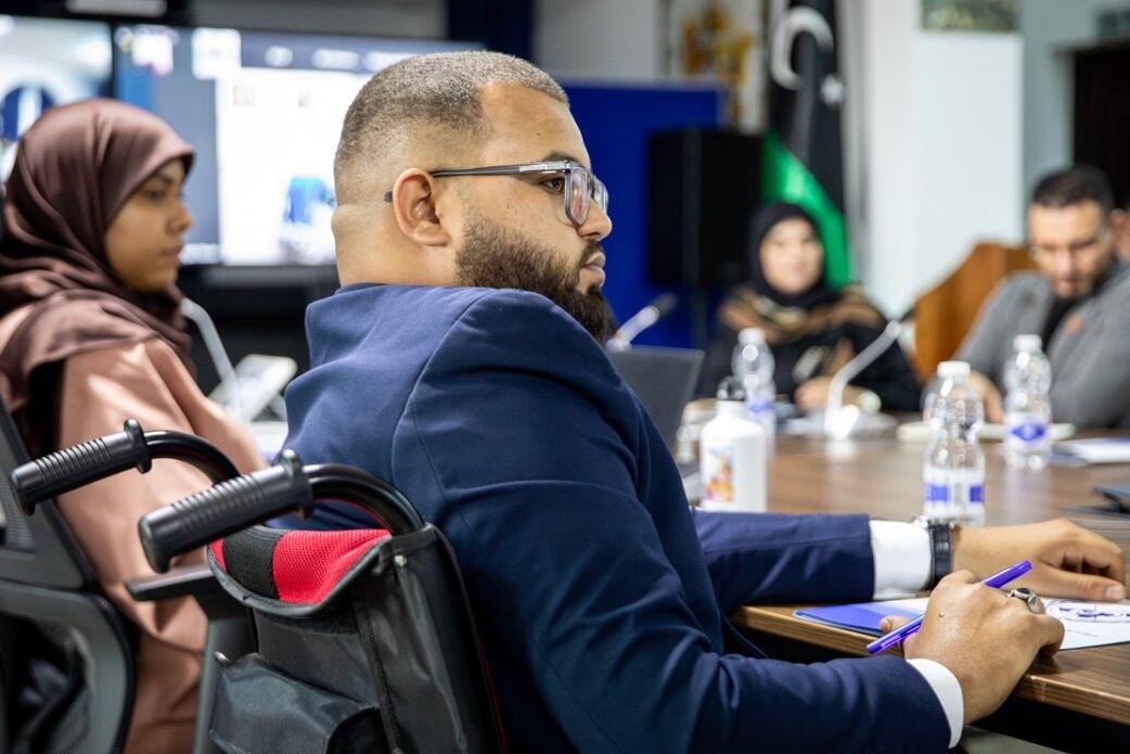 SRSG stresses the importance of including persons with disabilities in all political processes