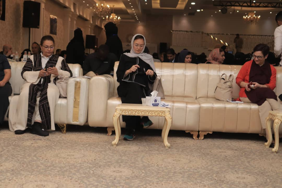 UNMHA Officer-in-Charge Mari Yamashita at the 8th Feminist Summit in Aden