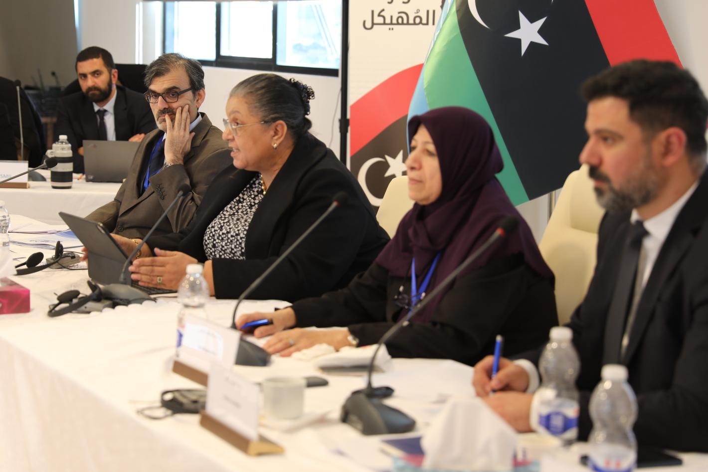 SRSG Tetteh at the Structured Dialogue discussion on national reconciliation and human rights