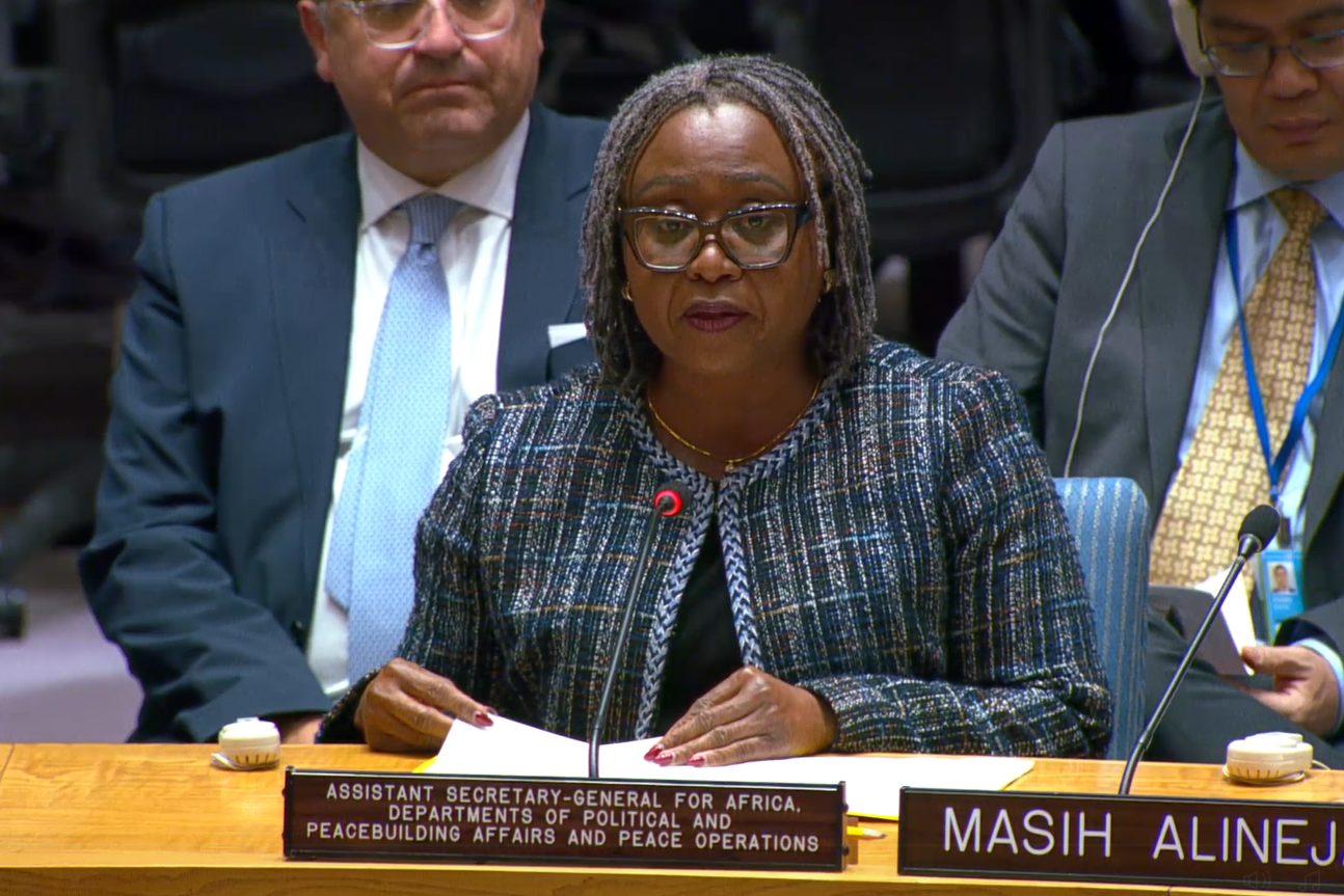 ASG Pobee briefs the Security Council on Iran