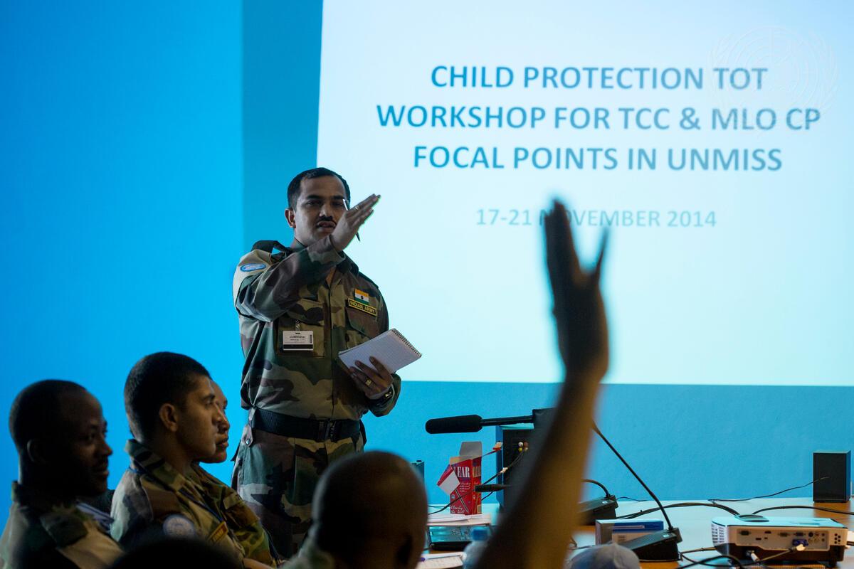 Child Protection Training Workshop at UNMISS