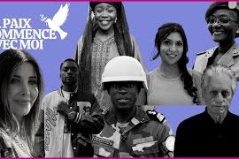 La paix commence avec moi banniere