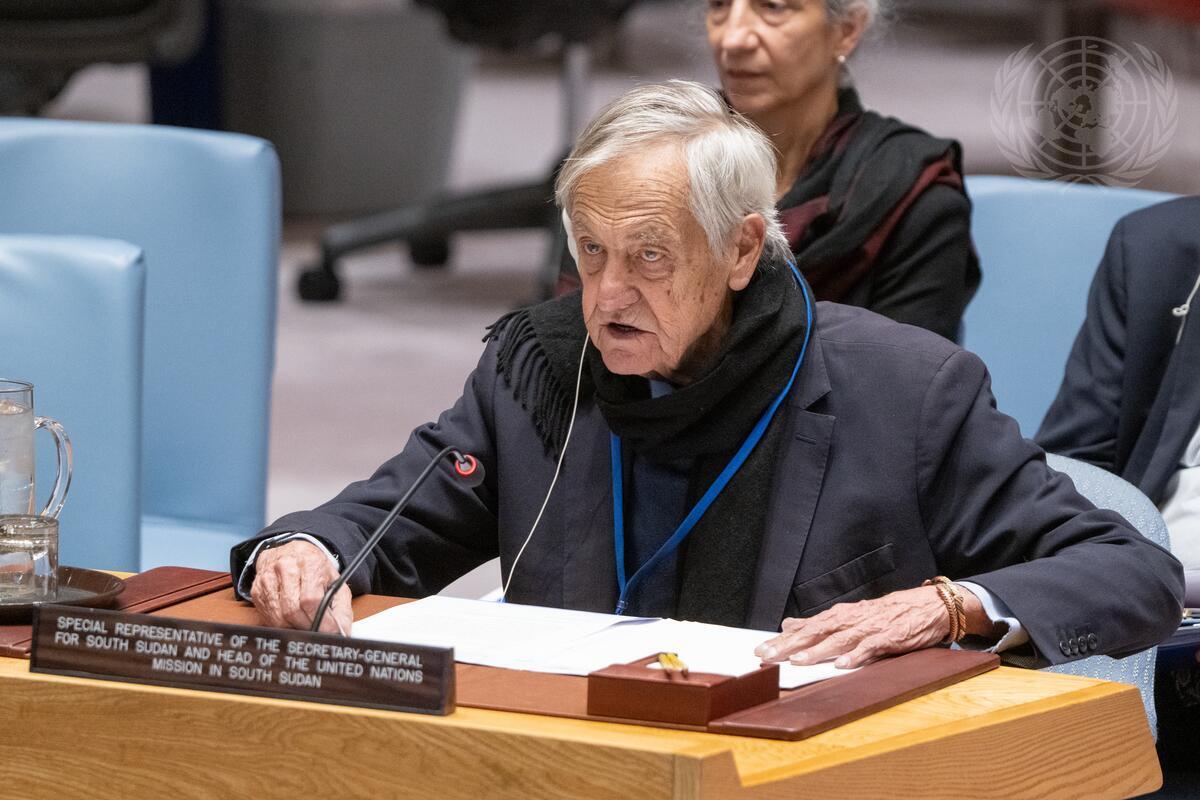 Nicholas Haysom, Special Representative of the Secretary-General for South Sudan and Head of the United Nations Mission in South Sudan