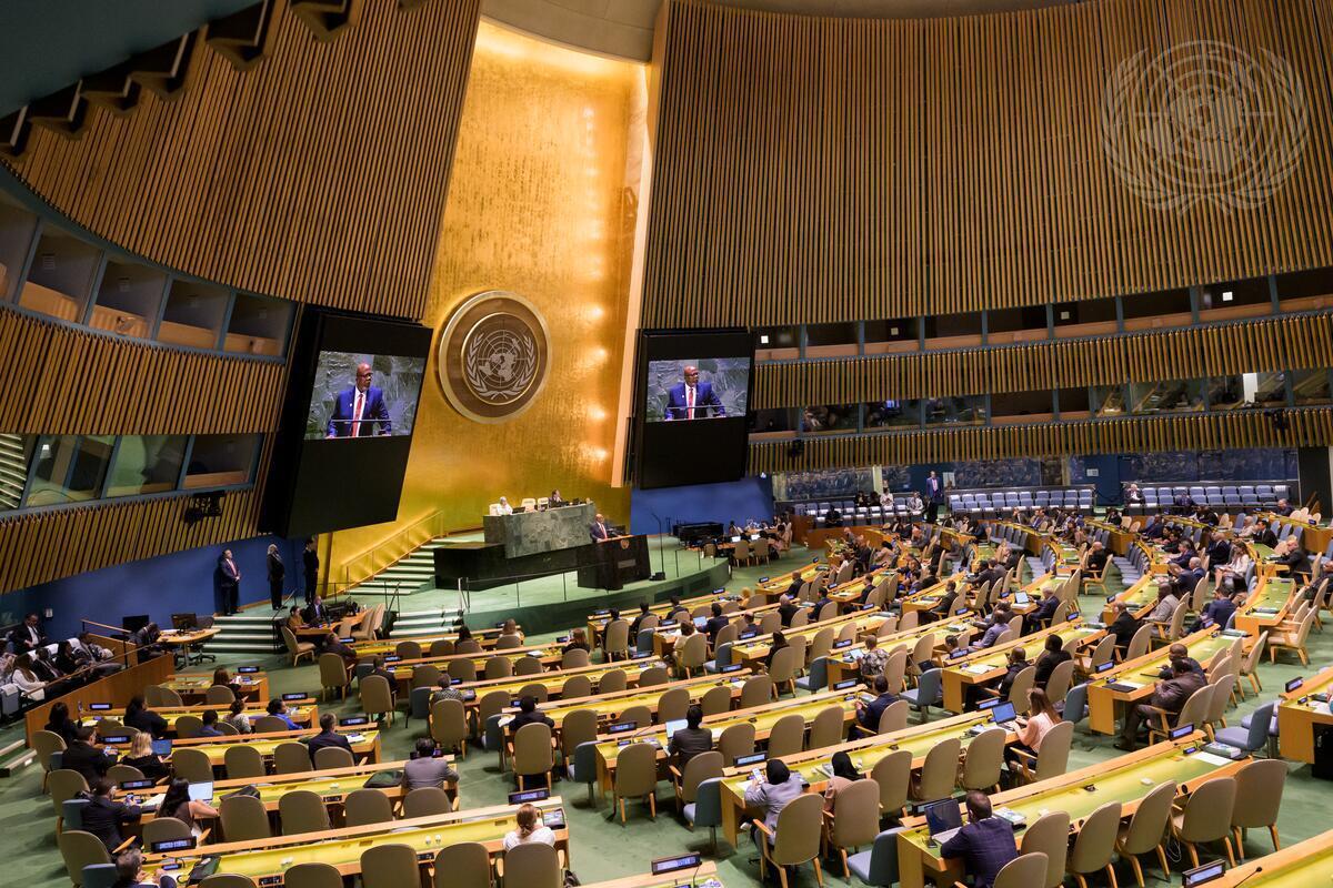General Assembly Opens 78th Session with First Plenary Meeting