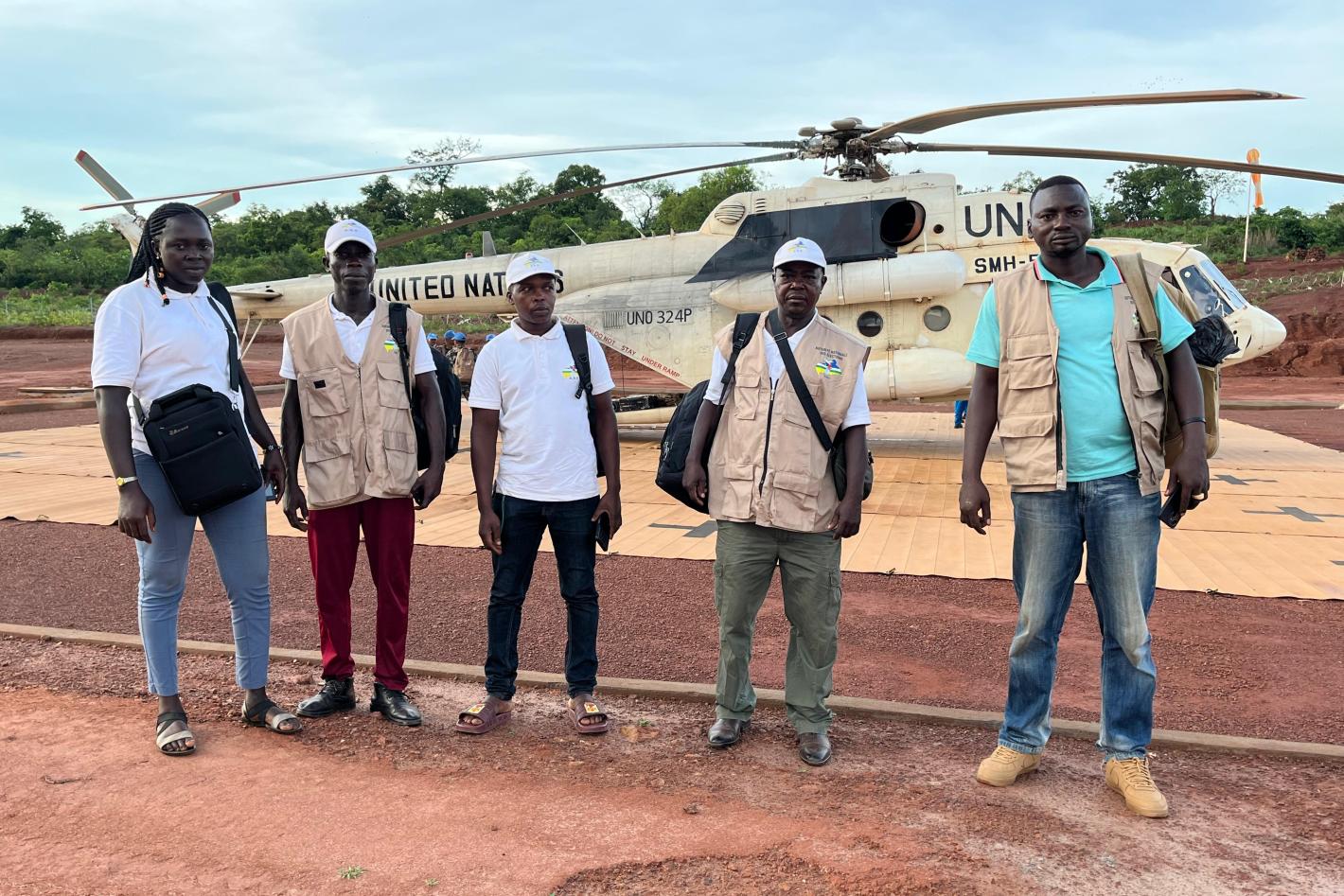 La MINUSCA apporte un appui multiforme à l’organisation du deuxième tour des élections dans la préfecture du Haut-Mbomou