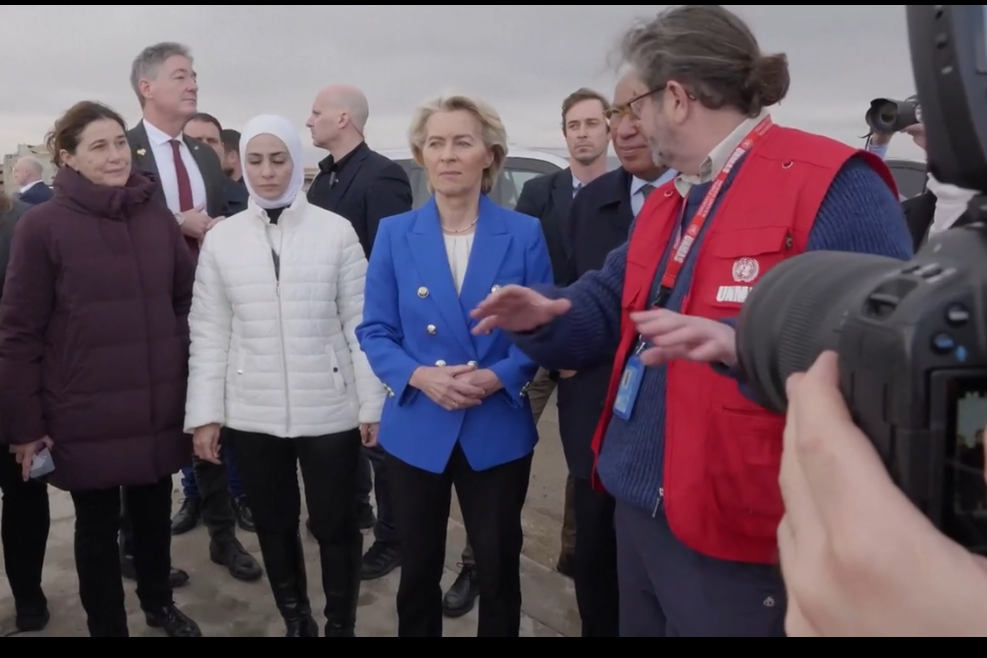  EU president visit to Damascus