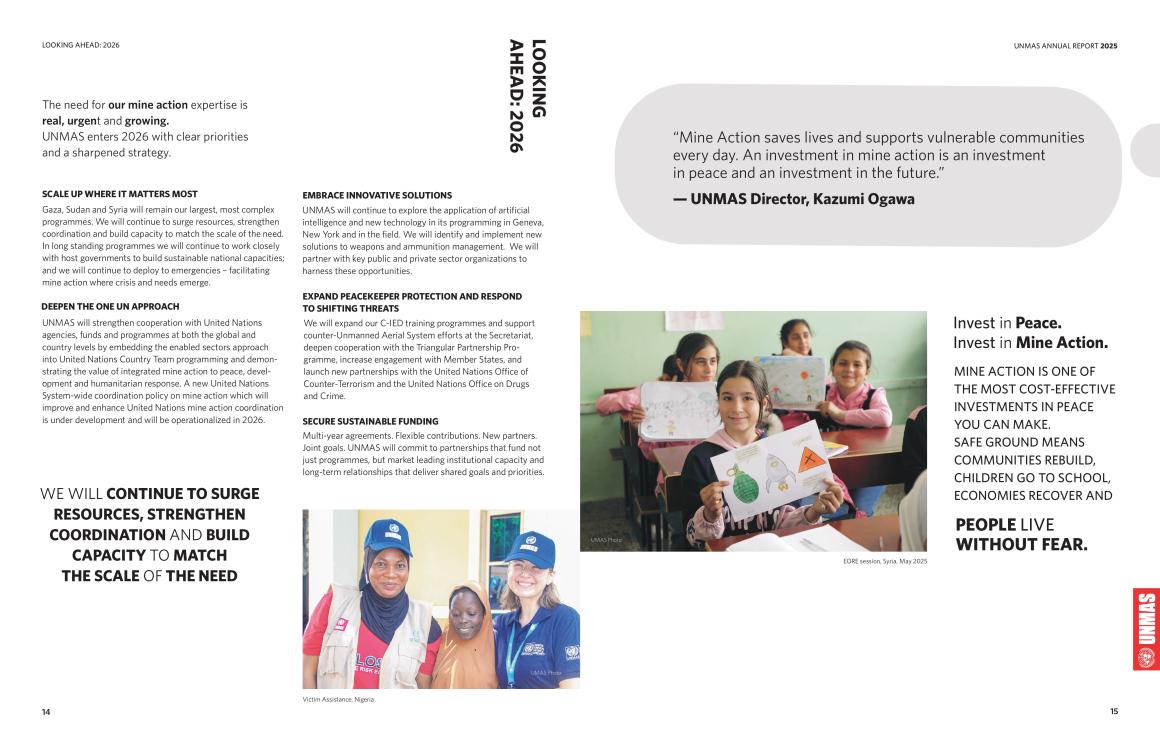 UNMAS Annual Report 2025