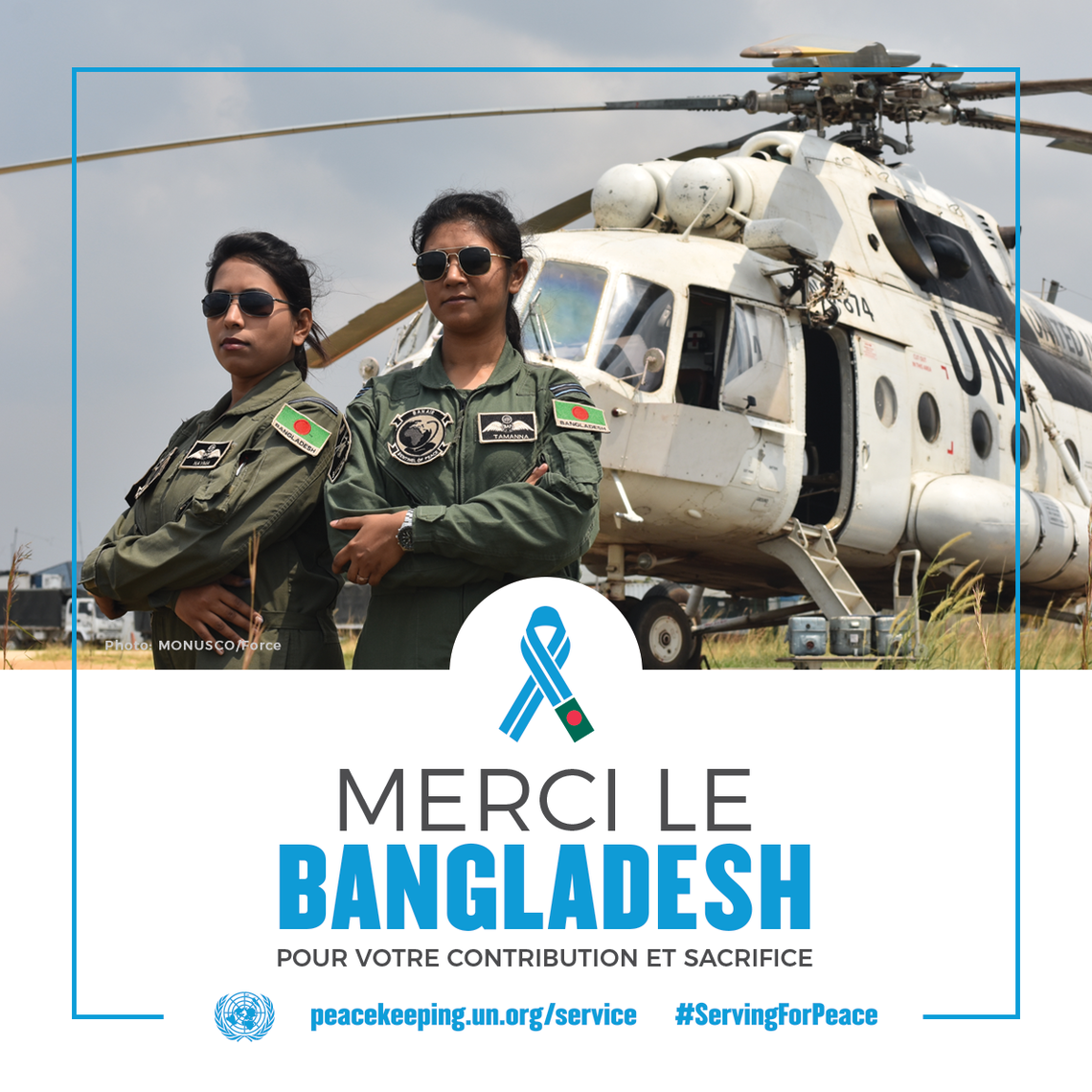 Merci le Bangladesh